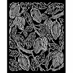 Vastag stencil cm 20X25 - Coffee and Chocolate coffee texture