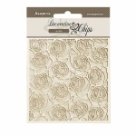 Chipboard cm 14x14 - Romance Forever pattern