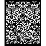 Vastag stencil cm 20X25 - Sir Vagabond in Fantasy World damasque