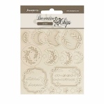 Chipboar cm 14x14 - Create Happiness Secret Diary moon
