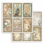Scrapbooking kétoldalas papír - Fortune 6 cards
