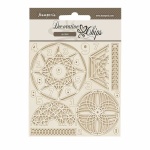 Chipboard cm 14x14 - Fortune numbers