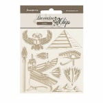 Chipboard cm 14x14 - Fortune Egypt pyramid