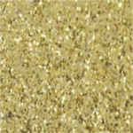 Dekorgumi - glitteres, fehérarany 20x30 cm
