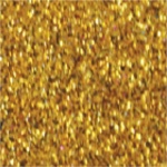 Dekorgumi - glitteres, arany 20x30 cm