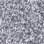Dekorgumi - glitteres, ezüst 20x30 cm