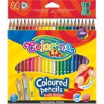 Colorino Kids TRIO 24db-os színesceruzakészlet hegyezővel
