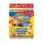 Colorino Kids trio kétvégű 18/36-os színesceruzakészlet