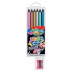Colorino METALLIC JUMBO kerek 6db-os színesceruzakészlet