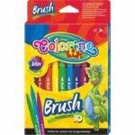 Colorino 10db-os ecsetvégű filctollkészlet