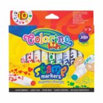 Colorino 10db-os nyomdás végű filctollkészlet 3+