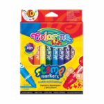 Colorino kétvégű 10db-os nyomdás filctollkészlet 3+
