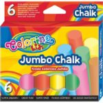Colorino Jumbo 6db-os aszfaltkréta