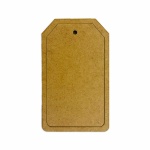 MDF figura: Rectangular tag