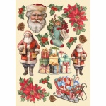 Színes fafigurák A5 - Classic Christmas