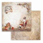 Scrapbooking kétoldalas papír - Gear up for Christmas Santa Claus