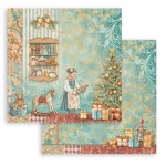 Scrapbooking kétoldalas papír - The Nutcracker toys