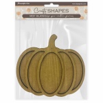 MDF figurák: Golden Harmony Pumpkins
