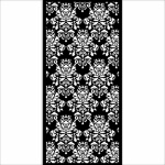 Vastag stencil cm 12X25 - Golden Harmony wallpaper