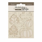 Chipboard cm 14x14 - Golden Harmony pumpkins