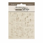 Chipboard cm 14x14 - Golden Harmony writings