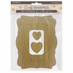 MDF figurák: Alterego frames and hearts
