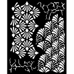 Vastag stencil cm 20X25 - Alterego mixed patterns