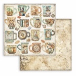 Scrapbooking kétoldalas papír - Alterego cups