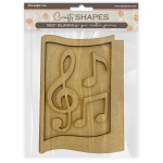 MDF figurák: Music notes
