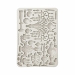 Szilikon öntőforma A5 - Masquerade candle holders