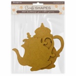 MDF figurák: House of Roses tea pot