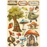 Színes fafigurák A5 - Hidden Grove