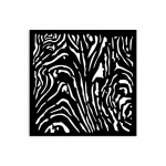 Vastag stencil cm 12X12 - Hidden Grove wood pattern