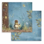 Scrapbooking kétoldalas papír - Hidden Grove Mr Frog