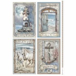 A4 rizspapír csom. - Silent Sea 4 cards