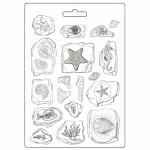 Lágy PVC nyomóforma A5 - Silent Sea fossils