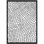 KSTDA3009 - Stencil A3 - Fishing net