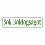Stencil, mini HM21 - Sok Boldogságot