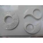 Gipszkiöntő forma, normál - Yin-Yang mécsestartó