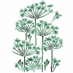 Stencil G méret 21x29,7 cm - Dandelion