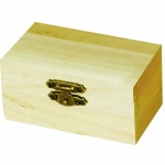 Minidoboz, kincsesláda, 8,5*5*5,5 cm **