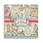 Extra Kis tömb 10 lap - 15.24x15.24 (6"x6") két oldalas Alice a tükörben