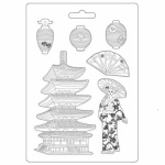 Lágy PVC öntőforma A4 size Sir Vagabond Japan pagoda