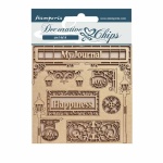 Decorative chips 14x14 cm - Sweet winter my Journal