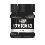 Gélpaszta sűrű fényes 230 ml fekete