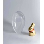 Akriltárgy tojás 8 cm-es, elválasztó lap nélkül