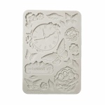 Szilikon öntőforma A5 - Quiet Days clock