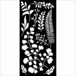 Vastag stencil cm 12X25 - Herbarium Silvae leaves