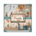 SBBSXB21 - Scrapbooking tömb 22 lap cm 20,3X20,3 (8"X8") egyoldalas Family