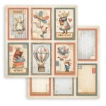 SBB1120 - Scrapbooking kétoldalas papír - Family 6 cards